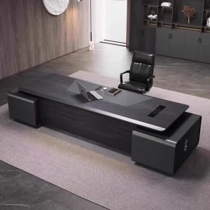 New Modern Design High Density Durable Wooden Convertible Workstation L Shaped CEO Manager Desk