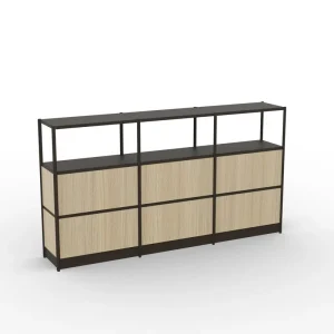 New Modern Easy to Assemble Wooden Bookshelves Partition Bedroom Living Room Library Hotel Kitchen School Dining Versatile