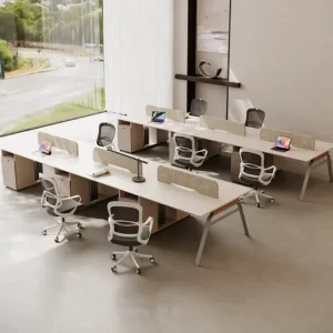 New Modern Office Desk Price Modern Workstation Design with Wooden Computer Desk