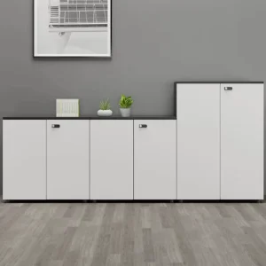 New Modern White Solid Wood Filing Cabinet with Large Capacity and Space Saving Design for Home Office Hotel Hospital Use