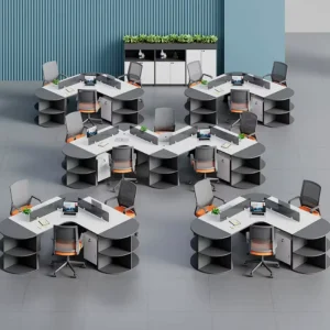New Office Combined OPEN AREA Table Screen Workstation Desk Office Cubicle Workstation