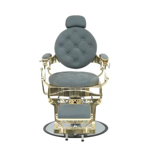 New Popular Luxury Vintage Leather Rotating Adjustable Barber Shop and Salon Chairs