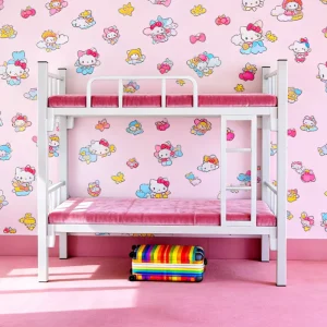 New Process Double Capacity Full Size Iron Bed Metal Frame Bunk Bed Style Eco Friendly Warranty