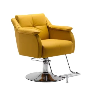 New Special PU Leather Salon Barber Chair for Workshop Modern Rotating Lifting Feature Simple Design