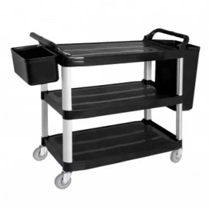 New Style Hotel Restaurant Service Cart Plastic Utility Cart