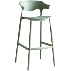 New Style Modern High Quality Plastic Chair Colorful Bar Chair for Restaurant Coffe and Cafe Shop Dining Chair High Barstool