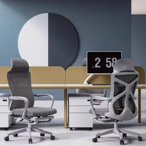 New Wholesales High Quality Office Chairs Adjustable Height Ergonomic Gaming Chair With Footrest for Workstation Office
