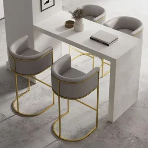 Nordic Bar Stools Light Luxury Bar Stools
