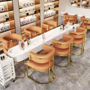 Nordic Counter Bar Chair Furniture Metal Velvet Swivel Leather High Gold Modern Luxury Kitchen Stool Bar Chairs for Bar Table