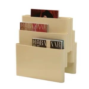 Nordic Design Hotel Living Room Decorative Book Shelf Plastic Magazine Rack