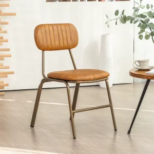 Nordic Industrial Loft Bar Chair Metal Frame Chair for Coffee Shop and Dining Restaurant