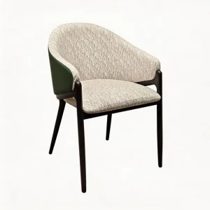 Nordic Italian Minimalist Solid Wood Office Negotiation Chair Designer Reception Chair for Hotel Restaurant