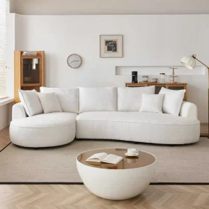 Nordic Luxury 3 Seater Modular Sectional Sofa High Quality Fabric Sofa for Living Room Furniture Upholstered Sponge Extendable