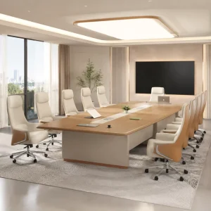 Nordic Luxury Executive Conference Table Suitable for Project Meetings and Conference Projects