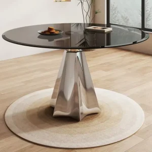 Nordic Luxury Modern Salontafel Couchtisch Top End Coffes Table Set Sofa Round Glass Coffee Table