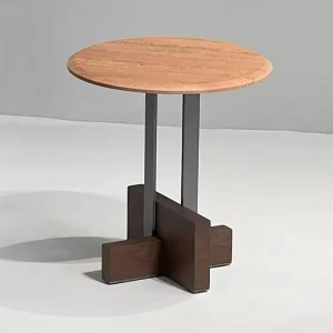Nordic Minimalist Light Luxury Living Room Center Table Metal Marble Top Coffee Table for Hotel Cafe Villa Apartment