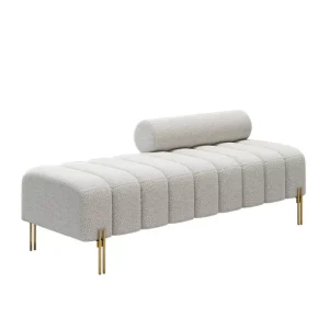 Nordic Modern Cloth Bench with Storage for Home Entry Bedroom Living Room Sofa Cloakroom Shoe Changing End Stool Use