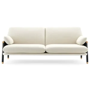 Nordic Modern Design Leather Sofa Small Apartment Living Hall Light Luxury Lounge Sofa