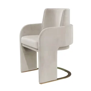 Nordic Modern Light Luxury Simple Sofa Chair Model Room Hotel Club Reception Negotiation Chair