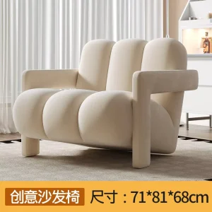 Nordic Modern Luxury Velvet Hotel Sofa Set with Solid Wood Frame Minimalist Modern Design for Living Room Hotel Commercial Use