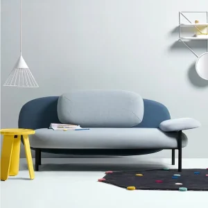 Nordic Modern Soft Fabric Sofa Three Seat Modular Design Customizable Sponge for Small Apartments Instagram Friendly Leisure
