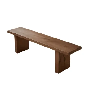Nordic Modern Style Solid Wood Extendable Stool Ottoman for Apartment Hotel Bedroom Dining Table Bench Luxury