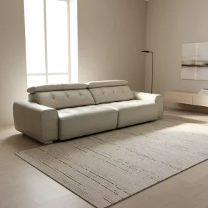 Nordic Region Living Room Furniture Top Grain Leather Modern Couch Sofas for Living Room Luxury Sofa Set Furniture