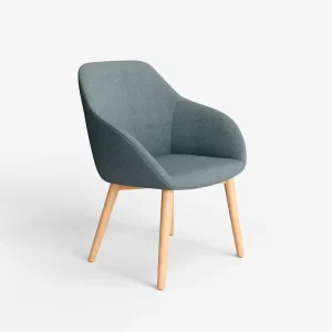 Nordic Simple Negotiation Chair Leisure Seat for Hotel Bank Library Service Center Office