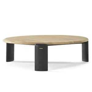 Nordic Style Fresh Coffee Table Solid Wood Light Luxury Modern Minimalist Round Coffee Table for Small Apartment Living Room