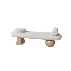 Nordic Style Modern Home Entry Door Shoe Changing Stool Wearable Bed End Fitting Room Bench Hotel Apartment Living Room Fabric