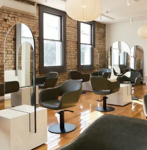 Nordic Style Salon Styling Chair Height Adjustable Hair Salon Chair Professional Barber Chair for Hair Salon