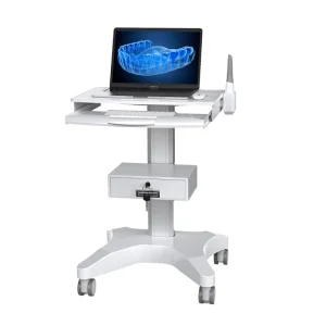 OC-3 Medical Laptop Trolley Cart with Intra Oral Scanner Holder for Hospital Beauty Salon or Dentistry