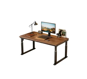 OEM 1200*700mm Electric Lifting Desk Home Desk Study Desk Rubber Wood Esports Desk Workbench Office Desk Computer Desk