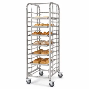 OEM Accepted 304 201 Stainless Steel Sheet Pan Rack Commercial Mobile Food Cart Stainless Steel Dining Cart