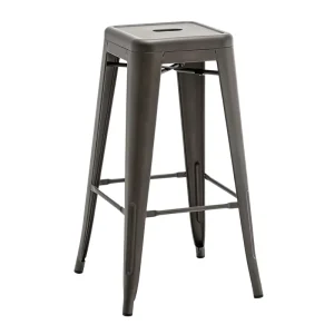 OEM Available Eco Friendly Water Resistant Modern Design Wedding Party Chair Stackable Powder Coated bar Stool Counter Durable