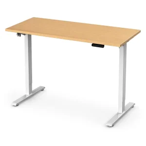 OEM Custom Electric Standing Desk Adjustable Height Sit Stand up Desk Single Motor Home Office Ergonomic Workstation