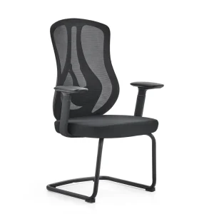 OEM Custom Ergonomic Modern Mesh Office Chair with Lumbar Support Sponge Cushion Metal Base and Armrests