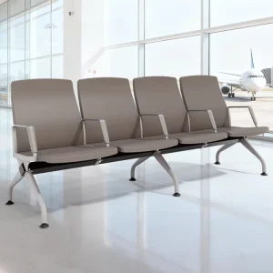 OEM Customizable Metal Public Waiting Room Chairs with Modern Design Steel Frame Custom Color for Hospital School Mall Hotel Use