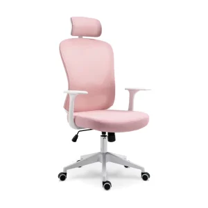 OEM Ergonomic Chairs Office Modern pink Office Chair Breathable Mesh Office Chair with Headrest