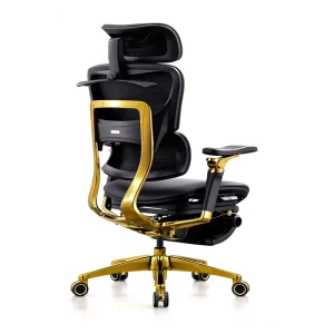 OEM Leather High End Ergonomic Black 7D Armrest Office Chairs Ergonomic Office Executive Chair