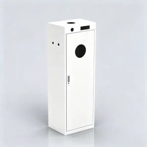 OEM ODM 1 Door Flammable Storage Cabinet Cold Rolled Steel Chemical Safety Cabinet Lockable with Warning Signs for Lab Factory