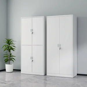 OEM ODM Factory Double Tier Metal Filing Cabinet Steel Storage Cabinet Anti rust Office Document Organize Lockable