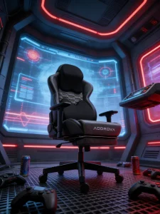 OEM ODM Leather High Back Office Computer Chair with Adjustable Height & Reclining Modern Comfortable Gaming Chair for Adults