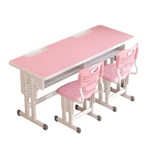 OEM ODM Supported Heavy Duty Student Study Set Institutional School Table ISO Certified Chair Educational Desk Eco Furniture