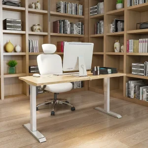 OMNI Modern Modular Metal Lifting Movable Ergonomic Height Adjustable Standing Desk for Commercial Office Workstation