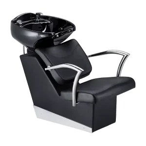 Oem Odm Salon Shampoo Chairsbarber Shop Shampoo Bed Black