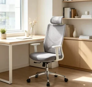 Office Chair Adjustable Executive Mesh Comfortable Armrest Chair Desk Chair for Home Office with Ergonomic Design