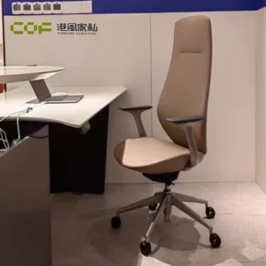Office Chair Caster Wheels Ergonomic Leather Modern Executive Swivel Comfortable Chair