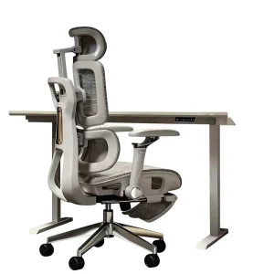 Office Chair Computer Chair Home Ergonomic Lumbar Support Mesh Steel Base Comfortable Prolonged Seating Reclining