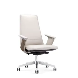 Office Chair Thicken Leather Chair Convenient Move Company Lounge Chair